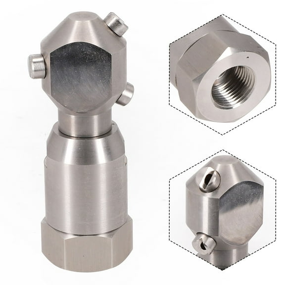 360 degree Stainless Steel Rotating Tank Washing Spray Nozzle Cleaning Nozzle