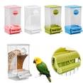 thumbnail image 3 of Bird Feeder Automatic Seed Dispenser Anti-Splash Food Bowl for Budgie Cockatiel Parrot, 3 of 10
