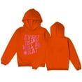 thumbnail image 4 of Emitonse Hoodies for Teen Girls Toddler Sweatshirt Girls Hoodies Cotton Zip Up Kids Clothes Toddler Sweateshirts Size for E,Orange, 4 of 4