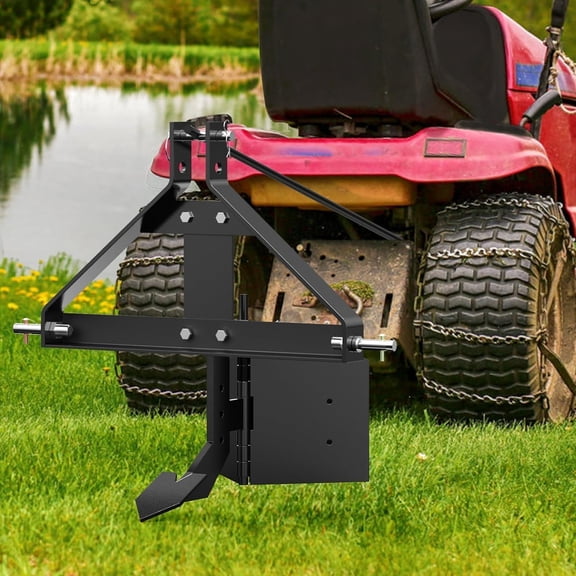 Historyli Middle Buster for Category 1, 3-Point Quick Hitch Tractors, Plow for Garden & Farmland