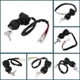 thumbnail image 2 of Rosie Clearance New High Quality Ignition Key Switch With 2 Keys Set Black For Multiple Model, 2 of 2