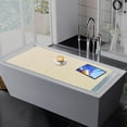 thumbnail image 3 of Bathtub Cover - Foldable Bathtub Cover, Tub Cover for Bathtub, 59''L x 31.5''W, PVC Bath Tray, Bath Insulation Cover, Foldable Bathtub Board for Salons, Hotels, Homes, Spa (Yellow 59''L x 27.5''W), 3 of 16
