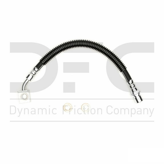 Front Left Dynamic Friction Company Brake Line Hose 350-47315 For 2003-2005 Chevrolet Astro, 2003-2005 GMC Safari