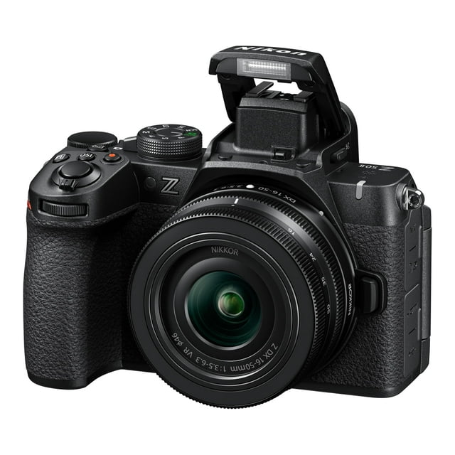 Nikon Z50 II con lente zoom gran angular | Cámara de fotografía/vídeo compacta sin espejo con ajustes preestablecidos de color sencillos y uso compartido inalámbrico de fotografías | Modelo Nikon EE.