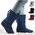thumbnail image 3 of Coofit Mid Calf Boots Waterproof - Lightweight Thick Snow Boots Winter Boots for Women, 3 of 10