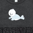 thumbnail image 4 of Inktastic Baby Seal Girls Baby Dress, 4 of 5
