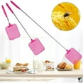 Elbourn Telescopic Plastic Fly Swatter Heavy Duty Set, Retractable Flyswatter Fly Killer with