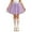 #0203-Purple, variant on Cowsor Big Girls Fashion Tulle Skirt Fluffy Mesh Mini Skirt Elastic Waist Design Sweet Style Comfortable Wear for Party Holiday School Daily Activities