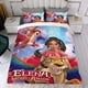 thumbnail image 4 of Elena de Avalor Princesa Conjunto de sábanas temático, trío de piezas, cómodo y amigable con la piel, diseño único, regalo de decoración para el hogar para familiares, amigos y fans, 90 cm * 190 cm, 4 of 6