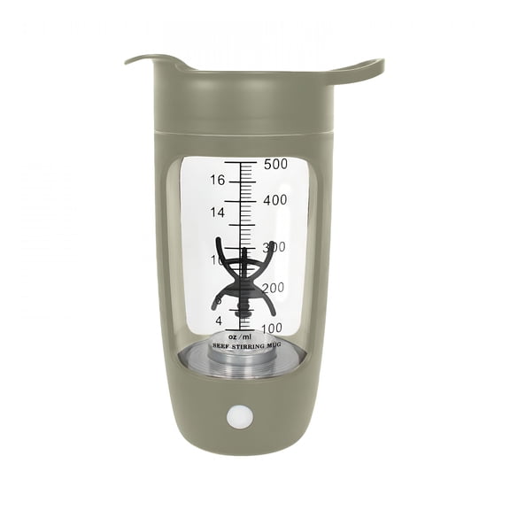 ACDANC Glass Bottle USB Electric Protein Shake Bottle Electric Shaker Cup Fully Automatic Mixing Cup Rechargeable Sports Portable Protein Powder Shaker Cup Kitchenware
