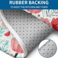 thumbnail image 4 of Pioneer Flower Floral Print Pattern Bathroom Rugs Sets 3 Piece,Toilet Cover Set,Absorbent Non Slip Bathroom Mats Sets with U-Shaped Contour Rug Toilet Rug Set, 4 of 5
