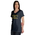 thumbnail image 4 of Inkmeso Caffeinated & Vaccinated Funny Pro-Vaccine Womens Top Cotton T-shirt, 4 of 9
