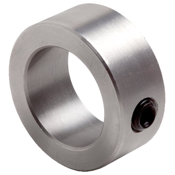 Climax Metals C-075-DTX20 Mild Steel Set Screw Collar, 3/4" Bore, 1 1/4" OD, 9/16" Width, 5/16-18 x 1/4" Set Screw (Pack of 20)