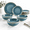 Blue-Service for 4 (12 Pcs), variant on Dinnerware Sets Service For 4 12 Porcelain Plates And Kitchen Housewaring Gift Cscratch Resistant Dish Set Handmade Dishwasherwav