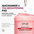 thumbnail image 2 of Almohadillas de tóner ANUA Niacinamide 5 TXA 210 ml - 60 almohadillas, 2 of 9