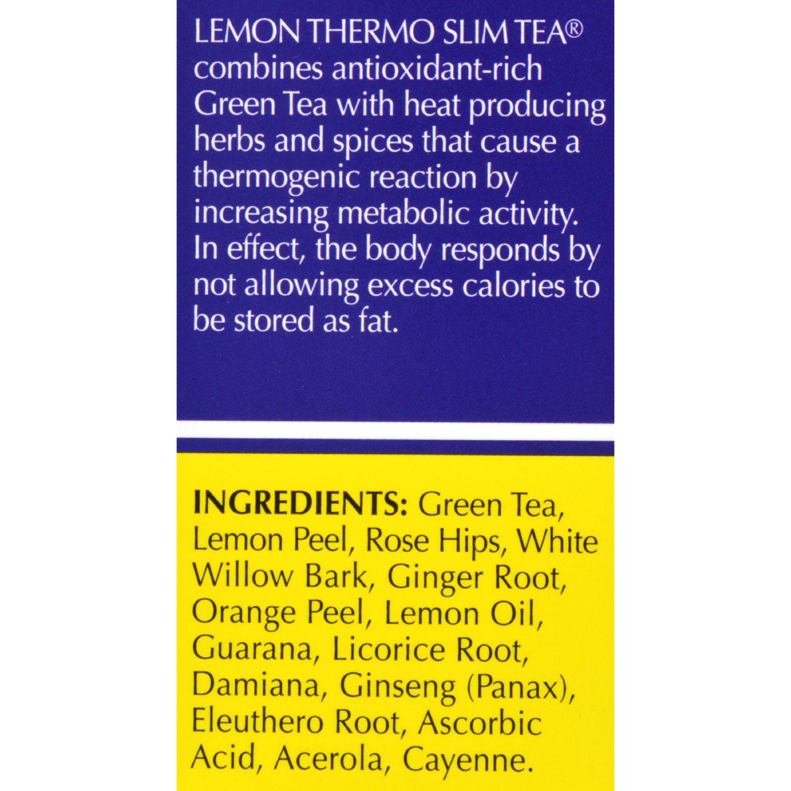 thermo slim tea