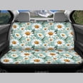 thumbnail image 6 of Pzuqiu Car Front & Rear Seat Covers Full Surround Full Set Car Seat Covers Polyester Fabric Anti-Slip Stretchy, Fit for Trucks SUV most Cars, Daisies, 6 of 10