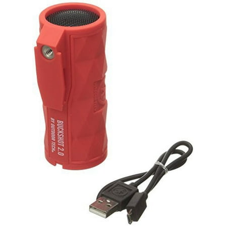 UPC: 0818389013241 | Outdoor Technology OT2301 Buckshot 2.0 Rugged Waterproof Super-Portable Wireless Speaker (Red)  One Size
