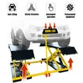 thumbnail image 6 of HPDAVV 8,000 LBS Scissor Lift Mid Rise Pneumatic Release Auto Lift 110V Car Lift Max. Lift Height 39.5'' for Home Garage Lift, 6 of 11
