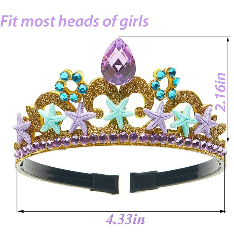slim fit dress slacks Golden Costume Tiara With Colored Stones Child main image 1