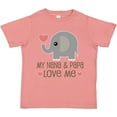 thumbnail image 3 of Inktastic My Nana and Papa Love Me Boys or Girls Toddler T-Shirt, 3 of 5