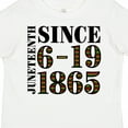 thumbnail image 4 of Inktastic Juneteenth Since 6-19-1865 Boys or Girls Toddler T-Shirt, 4 of 5