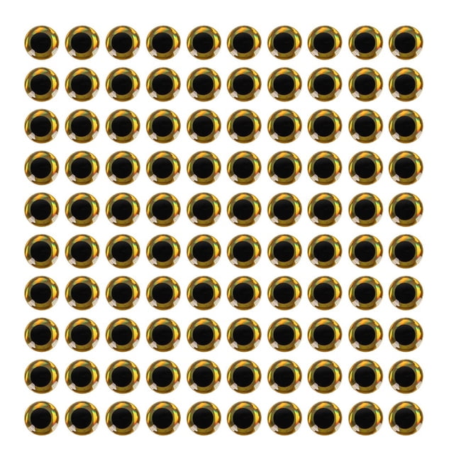 100X Fishing Lure Eyes Fish Eye Stickers Fly Tying 3D Stickers Lure Accessories