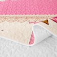 thumbnail image 5 of Manfei Xmas Kawaii Snowflake Quilt Full,Traditional Farm Cattle Full Bedspread Sets,3-Piece,1 Coverlet and 2 Pillowcases, 5 of 7