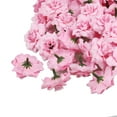 thumbnail image 2 of FENGGUIQU 50Pcs Artificial Pink Rose Flower for Wedding Decorative Use and Home Embellishment, 2 of 4