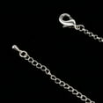 thumbnail image 4 of Brazalete de cadena ajustable con diseño de del corazón - Cadena con cristal azul Plata, 4 of 9
