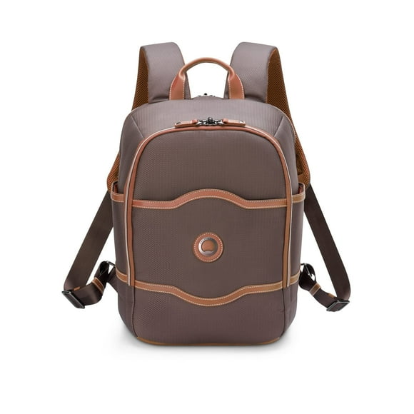 Mochila DELSEY PARIS Chatelet 2.0 para portátil de viaje, color marrón