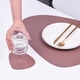 thumbnail image 2 of Juego de 8 manteles individuales, utilizados para manteles individuales, tapetes de café, resistentes al calor, antideslizantes, lavables y aislantes del calor, manteles individuales de cocina, manteles individuales de estilo nórdico (mantel * 4 + posavasos * 4) A ER, 2 of 5