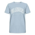 thumbnail image 3 of DPTALR Men Print Round Neck Casual Short Sleeve Round-Neck Blouses Shirts, 3 of 4