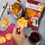 Quest Protein Chips, BBQ, 21g Protein, 1.1 Oz, Single