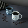 thumbnail image 4 of Thyme & Table 2 Pack Stacking Daisy Bloom and Where Planted Blue Mugs 14.2 fl oz, Stoneware, 4 of 5