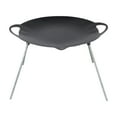 thumbnail image 3 of Sartén coreana para parrilla, antiadherente, circular, teppanyaki, con asas, plancha de hierro 36 cm para exteriores, 3 of 9