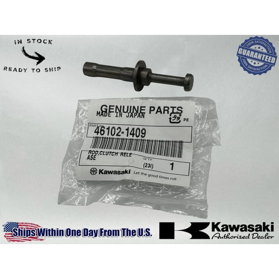 Kawasaki Genuine OEM Authentic Clutch Release Rod 46102-1409