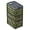 Green, variant on CRATE Starter Pack - Two Full Size and One Half Size Heavy Duty Stackable Storage Bins with Lids & Dividers - Durable Organizer for Home, Office, Garage, and Outdoor Use - Stealth Variety Pack