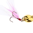 thumbnail image 3 of Señuelos de pesca de aleación Tackle Hook Spoon Pike Wobble Tackle 3 tamaños Oro 10g Sharpla Cuchara de señuelos de pesca, 3 of 6