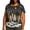 13Multicolor, variant on Hueook Plus Size Christmas T Shirts for Women Short Sleeve Graphic Tee Xmas Blue Snowflake Blue Holiday Top Multicolor M