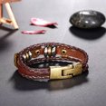thumbnail image 6 of QQTDFG Leather Bracelet Handmade 7.5 Inches 17MM Hook L492-default, 6 of 7