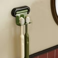 thumbnail image 4 of Detachable Adhesive Wall-Mounted Toothbrush Organizer - Lightweight & Stable Bathroom Storage Solution, 4 of 7