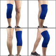 thumbnail image 4 of HiRui Knee Pads for Kids Youth Adult, Basketball Baseball Knee Brace Knee Support, Collision Avoidance Kneepad Compression Knee Sleeve for Volleyball Football Cycling Running (Blue, M), 4 of 4