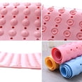 thumbnail image 2 of Yuarrent Estera de baño antibacteriana resistente al moho para un baño limpio e higiénico con mango resistente cubierto Juegos de accesorios de baño rosa 80cm * 80cm, 2 of 6