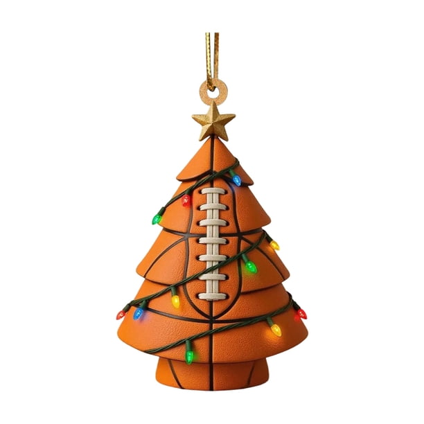 pstuiky Adornos navideños con forma de bola para árbol de Navidad. Bola divertida.