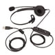 thumbnail image 1 of Auriculares De Servicio, Almohadillas Blandas Para Los Oídos Auriculares Para Centros De Llamadas De Un Solo Oído Cancelación Activa De Ruido ENC Con Micrófono HD Para, 1 of 8