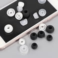 thumbnail image 2 of SDFGTstore 12PC Silicone Replacement Earbud Ear Buds Tips for 4.5mm Nozzle Earbuds Earphone, 2 of 10