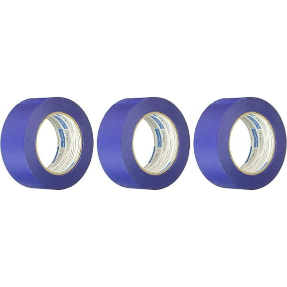 Blue Dolphin TPBDT3PK-0200 TP BDT 3PK-0200 3-Pack 2" Blue Painter's Tape, Multi