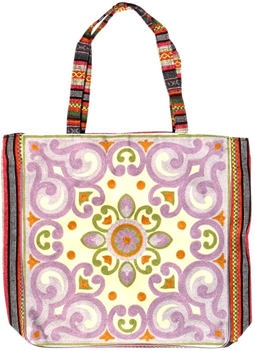 10 Cotton Canvas Ethnic Handcrafted Tote Hippie Shoulder Bag Wholesale Lot 