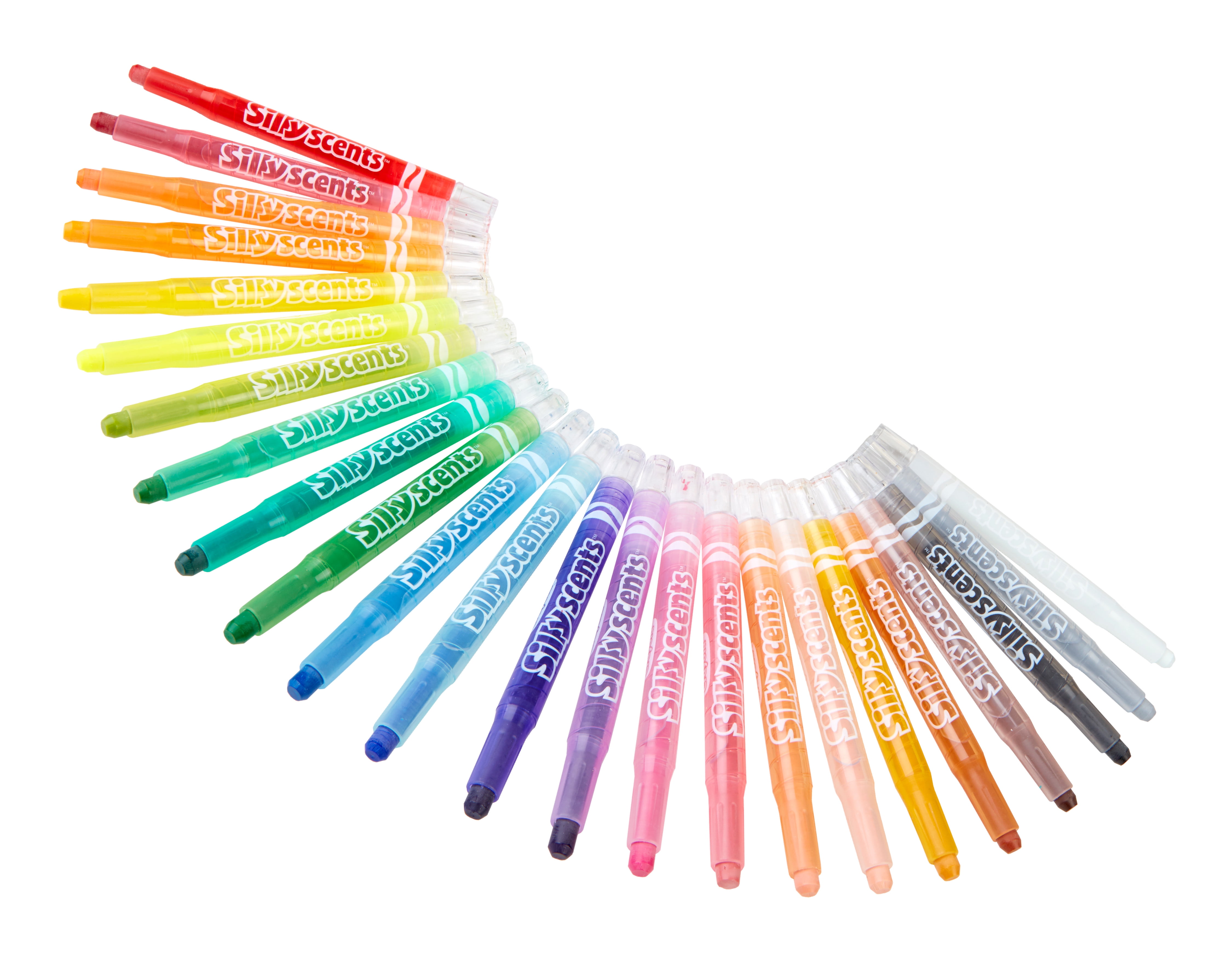 Crayola Crayons Scented Smashups, Mini Twists, School Supplies, 24 Count,  Assorted Colors 